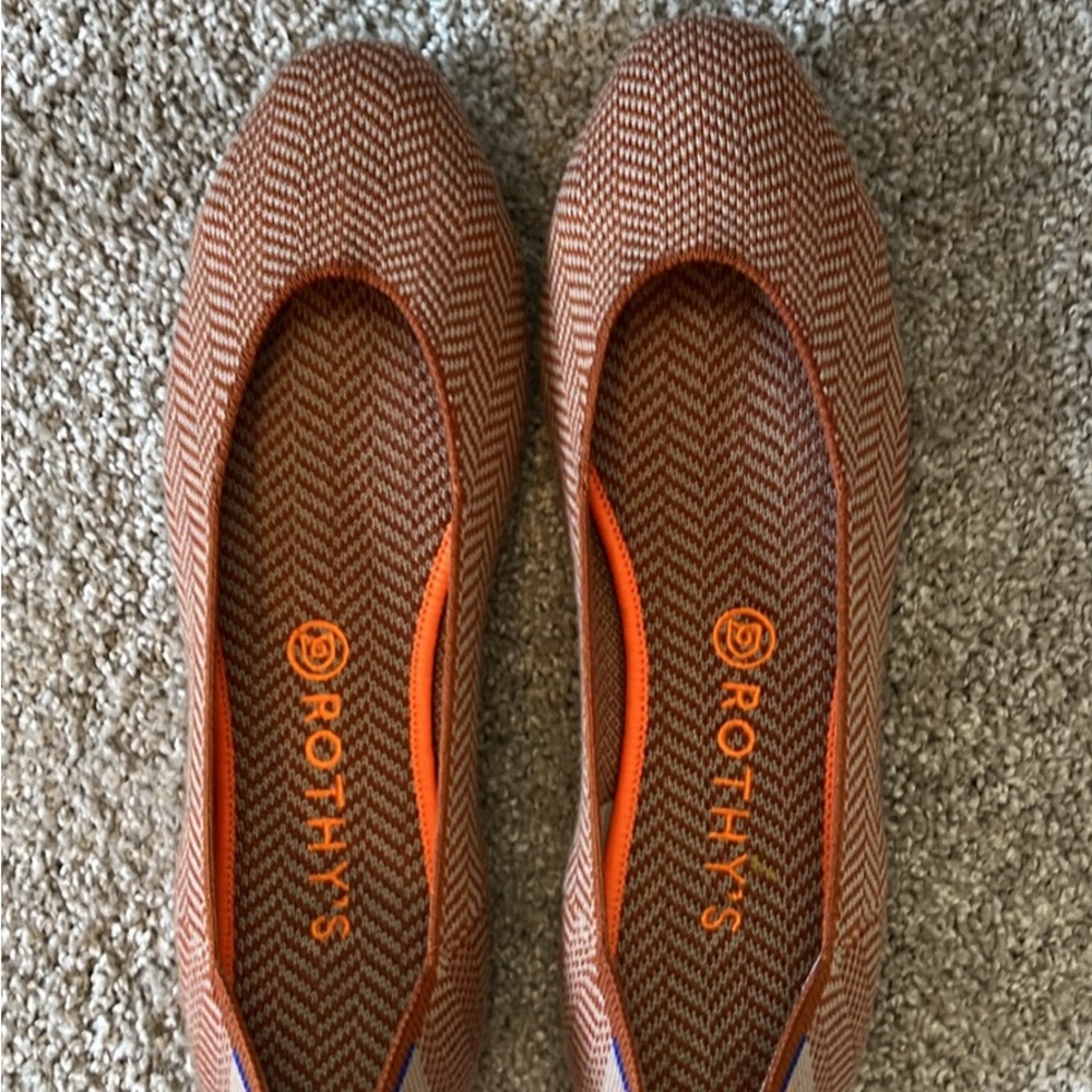 Rothy’s merino herringbone flats